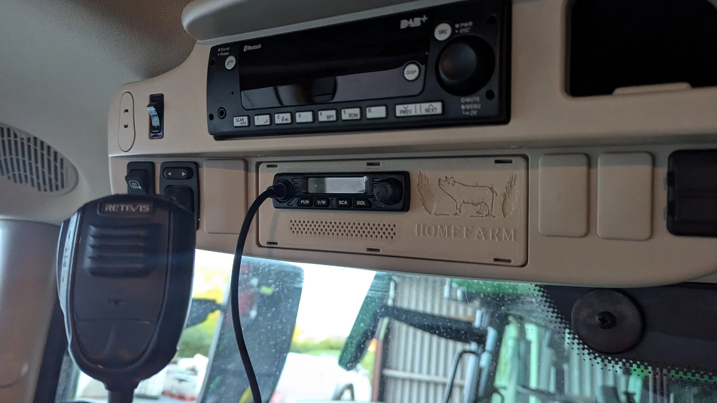 2way RT98 radio faceplate