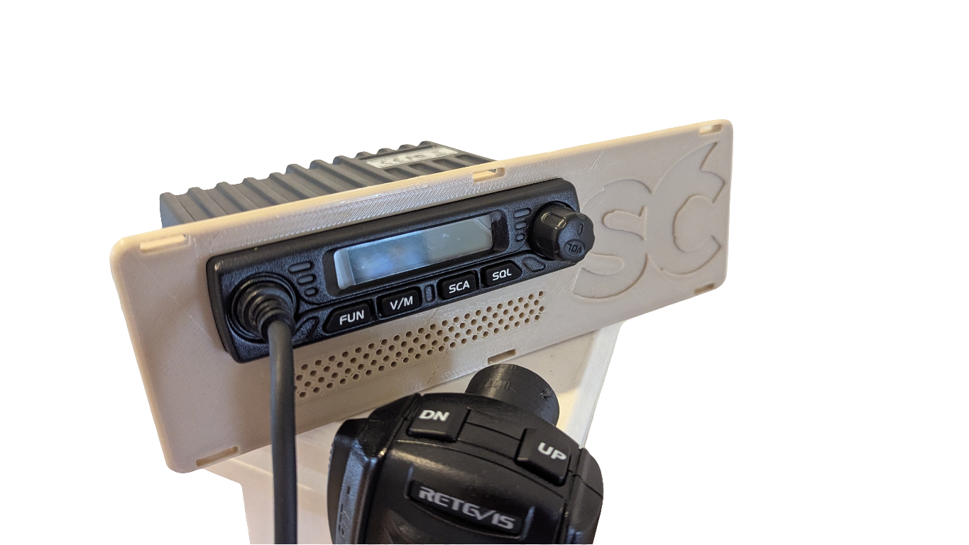 2way RT98 radio faceplate