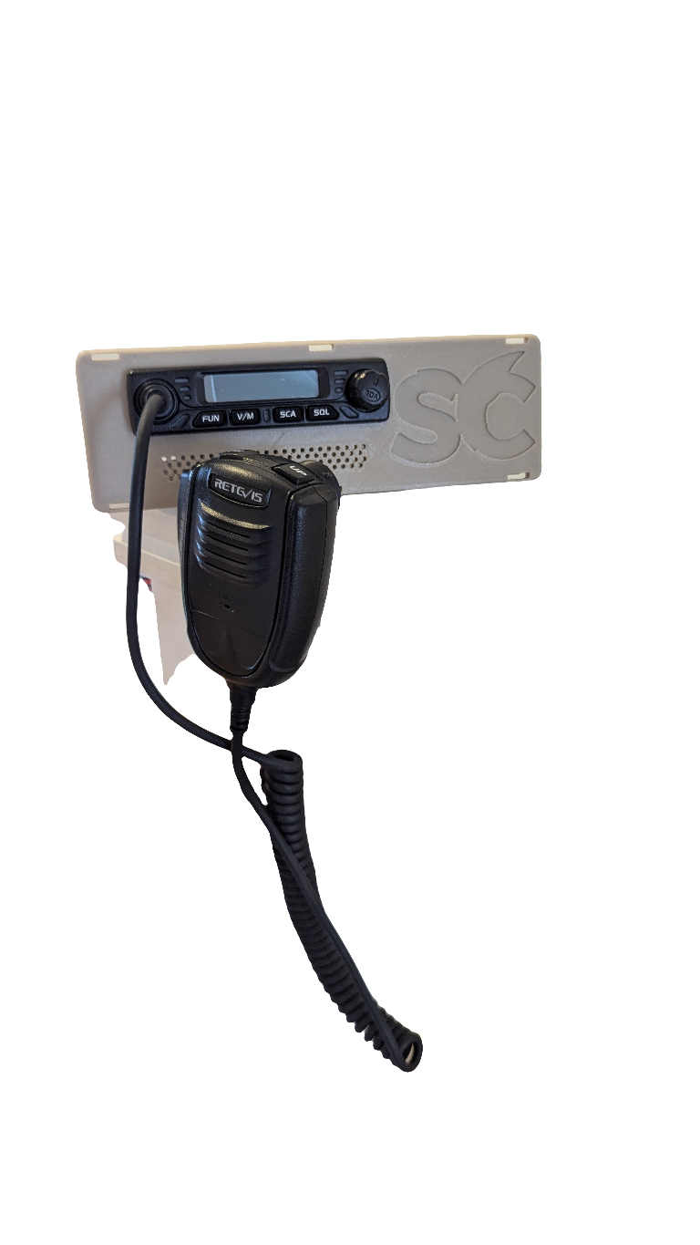 2way RT98 radio faceplate